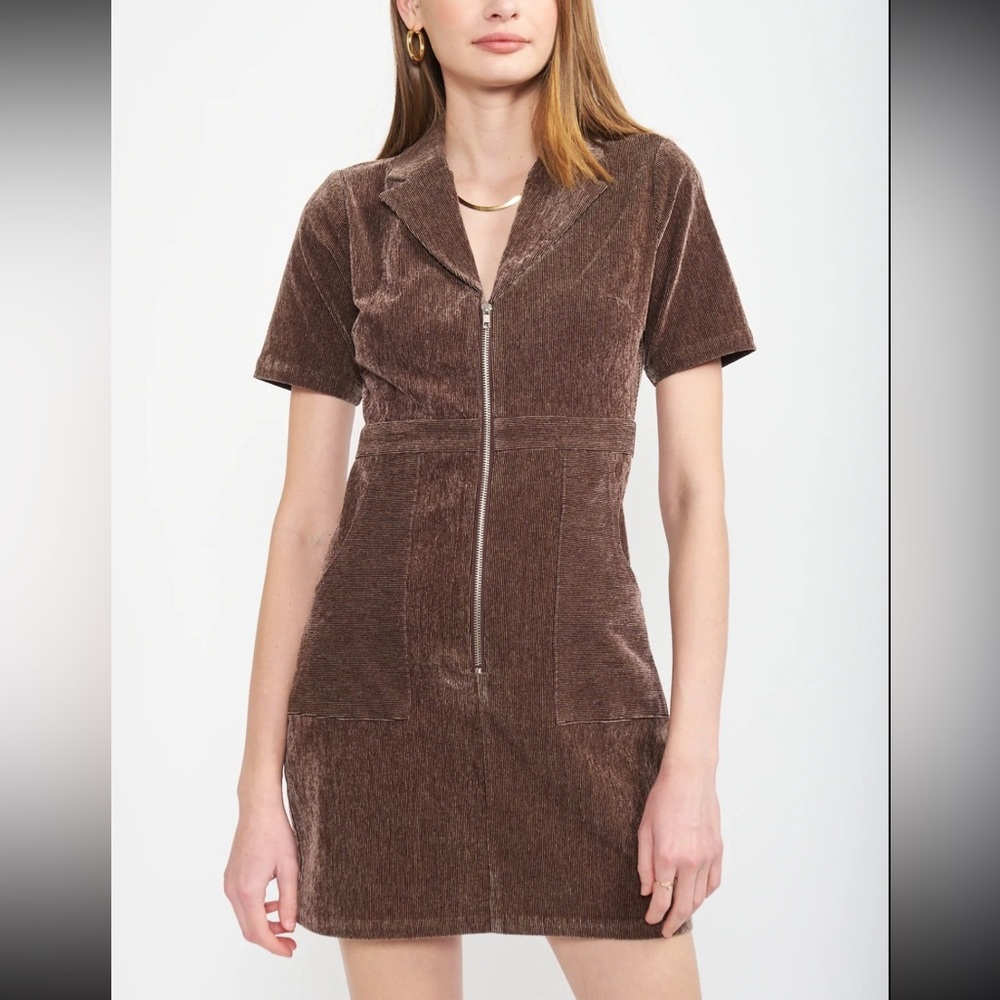 En Saison Route Mini Dress
